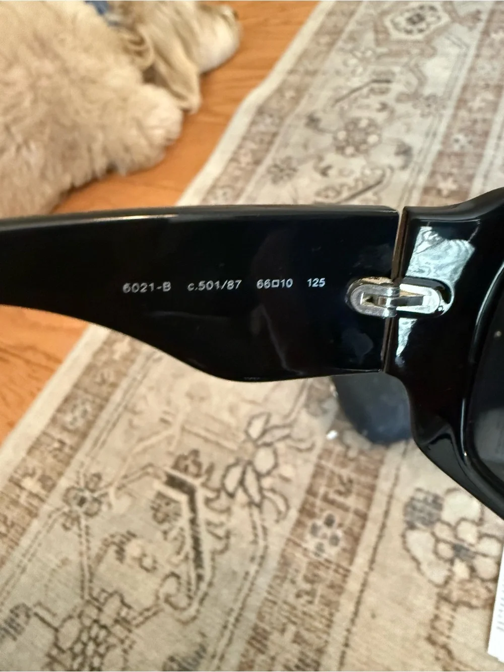 Woman’s vintage Chanel sunglasses discontinues model 6021-B